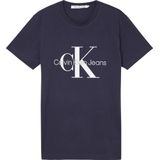 Calvin Klein - T-shirt - Zwart - 100% Katoen - Slim Fit