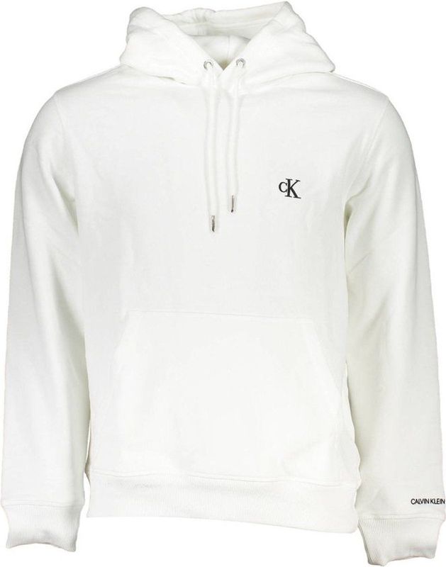 Calvin Klein - Ck Essential - Sweatshirt - Wit - Katoen/Polyester