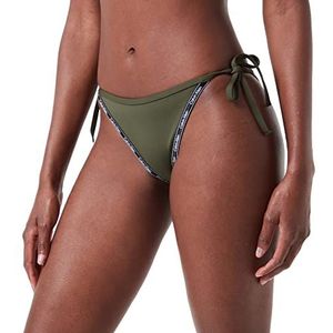 Calvin Klein, Dames, Badkleding, Groen, Maat: XS Poliester,