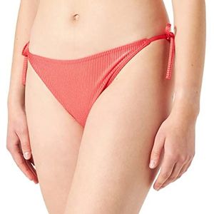 Calvin Klein Dames String Side Tie, Koraal Crush, XS
