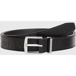 CALVIN KLEIN WOMEN'S LEATHER BELT BLACK Color Black Size 80