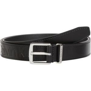 CALVIN KLEIN WOMEN'S LEATHER BELT BLACK Color Black Size 90