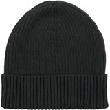 Calvin Klein Jeans  CLASSIC COTTON RIB BEANIE  mutsen  heren Zwart