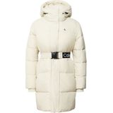 Calvin Klein Jeans Gewatteerde Wasted Lange Jas