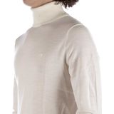 Calvin Klein Jeans, Heren, Truien, Beige, Maat: M Wol,