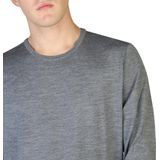 Calvin Klein - Trui - Blauw - 100% Merinowol - Regular Fit