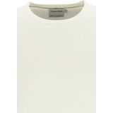 Calvin Klein - Pullover - Roomwit - 100% Merinowol