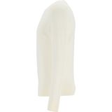 Calvin Klein - Pullover - Roomwit - 100% Merinowol