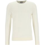 Calvin Klein - Pullover - Roomwit - 100% Merinowol