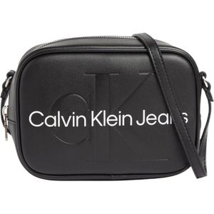 CALVIN KLEIN JEANS crossbody tas met logo zwart