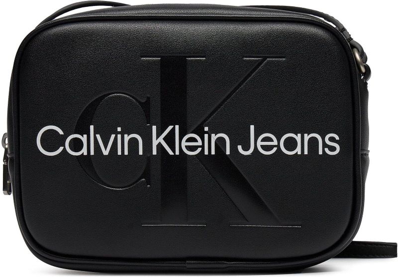 Handtasche Calvin Klein Jeans Sculpted Camera Bag18 Mono K60K610275 Schwarz