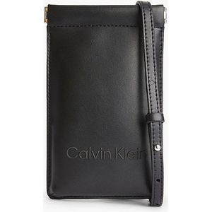 Calvin Klein Zakje voor mobiele telefoon 11 cm black