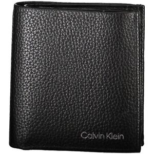 Calvin Klein Warmth Portemonnee Leer 10.5 cm ck black