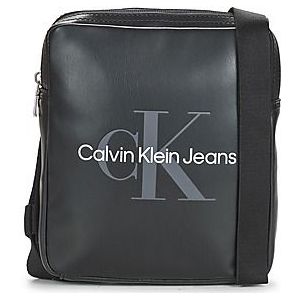 Calvin Klein Jeans  MONOGRAM SOFT REPORTER18  Tassen  heren Zwart