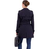 Tommy Hilfiger Trenchcoat Dames - Nachtblauw - Heritage Design