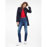 Tommy Hilfiger Trenchcoat Dames - Nachtblauw - Heritage Design