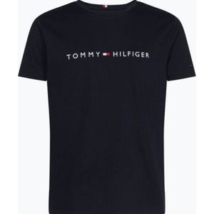 Tommy Hilfiger - T-shirt - Donkerblauw - Katoen