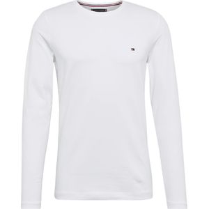Tommy Hilfiger Langarmshirt "STRETCH SLIM FIT LONG SLEEVE", aus biologischem Baumwollstretch