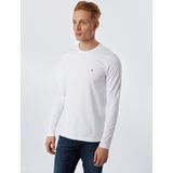 Tommy Hilfiger Langarmshirt STRETCH SLIM FIT LONG SLEEVE aus biologischem Baumwollstretch