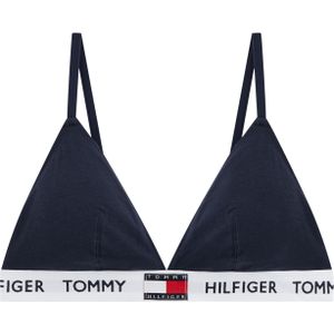 Tommy Hilfiger dames Tommy 85 triangel BH, katoen gevoerd, donkerblauw
