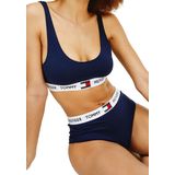 Tommy Hilfiger - Bralette - Donkerblauw - Katoen - Sportief Design