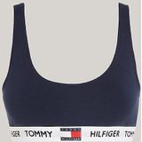 Tommy Hilfiger - Bralette - Donkerblauw - Katoen - Sportief Design
