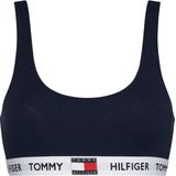 Tommy Hilfiger - Bralette - Donkerblauw - Katoen - Sportief Design