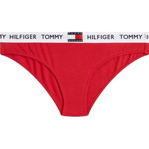 Tommy Hilfiger - Tommy 85 Bikini - Katoen - Wit - Tango Rood