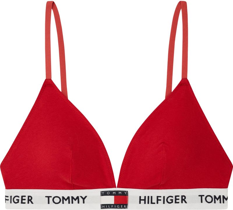 Tommy Hilfiger - Driehoekige Beha - Tango Rood