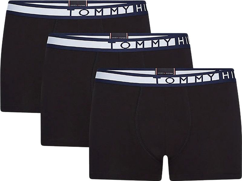 Tommy Hilfiger - Logo - Boxershorts - Zwart - 3 Pack