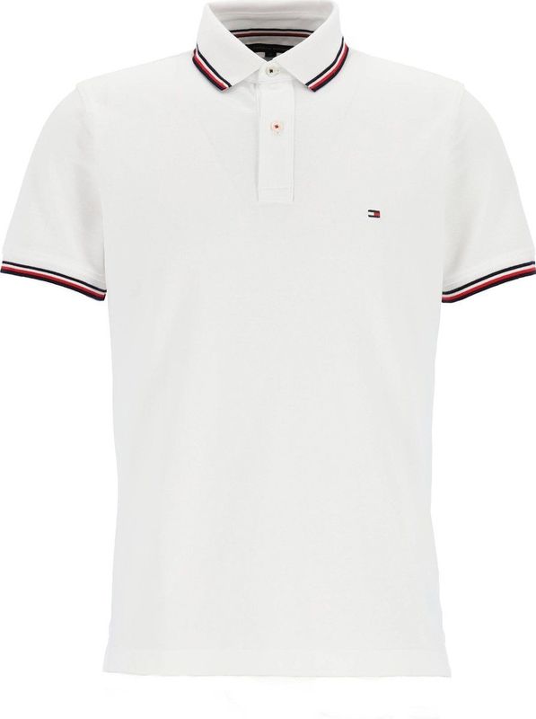 Tommy Hilfiger - Klassiek Poloshirt - Korte Mouwen - Katoen - Blauw