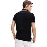 Tommy Hilfiger - Tipped Slim Polo - Poloshirt - Desert Sky - Katoen