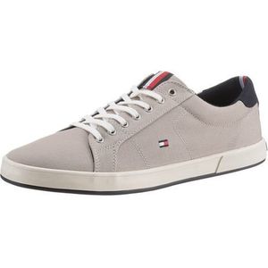Tommy Hilfiger Iconic Long Lace Sneakers voor heren, stone, 45 EU