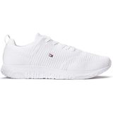 Tommy Hilfiger Signature Knitted Trainers Wit EU 40 Man
