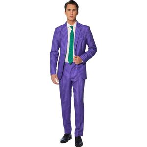 Suitmeister The Joker - Carnaval Mannen Kostuum - Gekleurd - Carnaval - Maat M