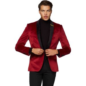 OppoSuits - Deluxe Christmas - Heren Blazer - Burgundy