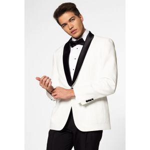 Parly - Tuxedo - Gebroken Wit - Satijn - Slim Fit