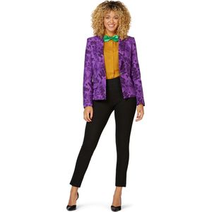 OppoSuits - The Joker™ Blazer - Dames Halloween Jasje - Batman DC Comics - Maat 38