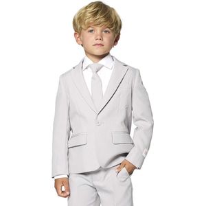 Pakken - Grijs - 100% Polyester - Slim Fit Jasje en Pantalon