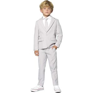 Pakken - Grijs - 100% Polyester - Slim Fit Jasje en Pantalon