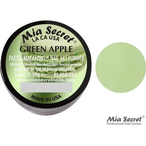 Pastel Macarons Acrylpoeder Green Apple