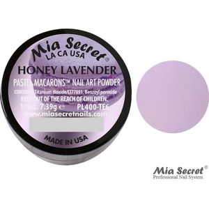 Pastel Macarons Acrylpoeder Honey Lavender