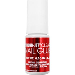 Strong-Jet Transparante Nagellijm 8ML - Kwastje