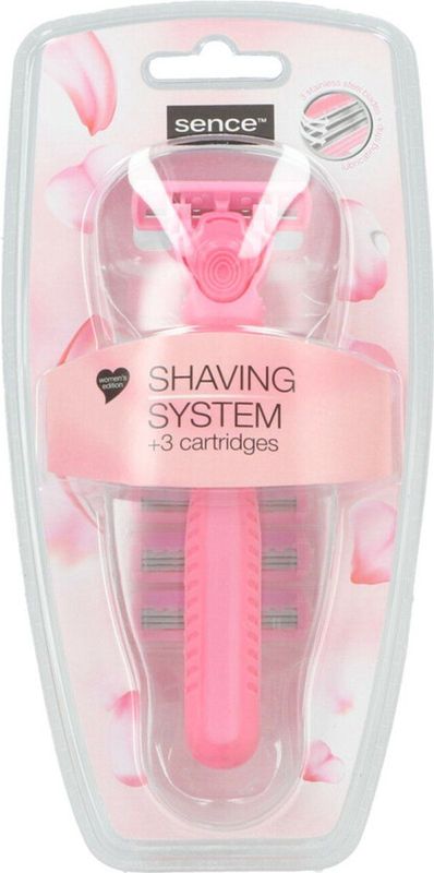 Sence Scheermesjes Triple Blades SS 1 + 3 refills