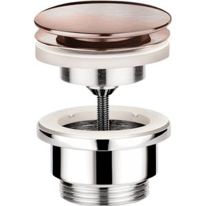 Hotbath - Cobber - Afvoerplug - Rond - Geborsteld Koper PVD