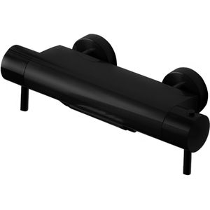 Hotbath Cobber 021 badthermostaat Cascade watervaluitloop mat zwart
