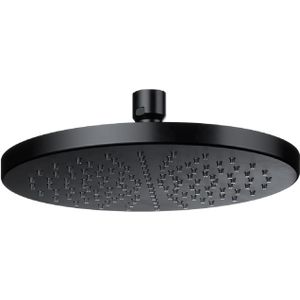 Hoofddouche hotbath cobber opbouw 30 cm mat zwart