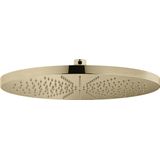 Hoofddouche hotbath cobber opbouw 30 cm geborsteld messing living colours