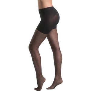 MAGIC Bodyfashion - Sexy Dots Tights - Zwart - 20 Denier - Comfortabele Tailleband