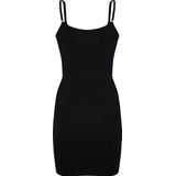 Perfect secrets - Perfect Dress - Shapewear Onderjurk - Zwart - 90% Polyamide 10% Elastaan